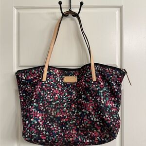 Kate Spade Colorful Polka Dot Nylon Tote Bag